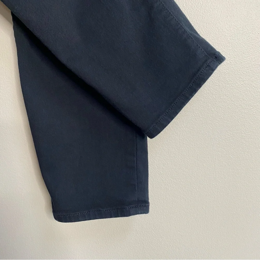 CHICO'S Black So Slimming Girlfriend Slim Leg Ankle Jeans Size 8 Petite